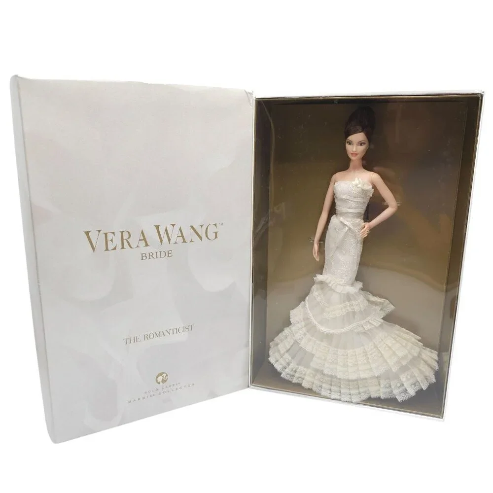 Vera Wang Bride Barbie Doll The Romanticist Gold Label Limited Edition L9652
